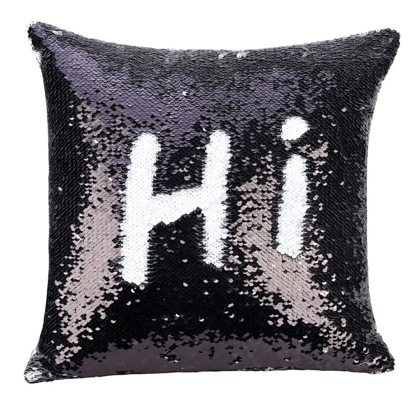 Custom Pattern Sequin Cushion