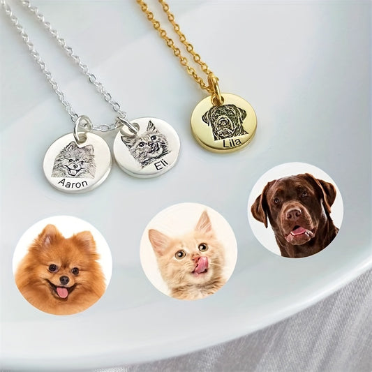 Paw Face Necklace