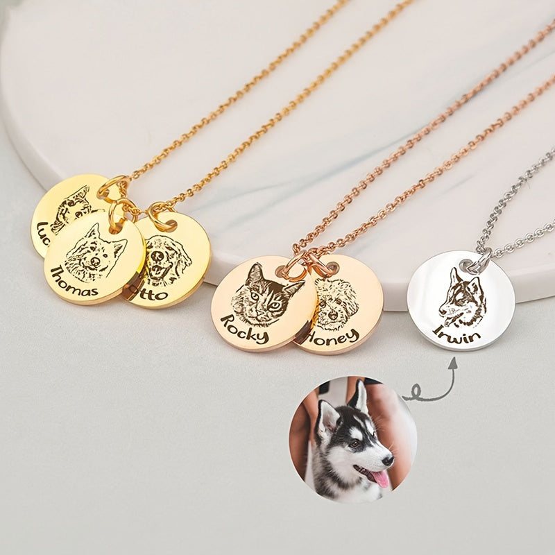 Paw Face Necklace