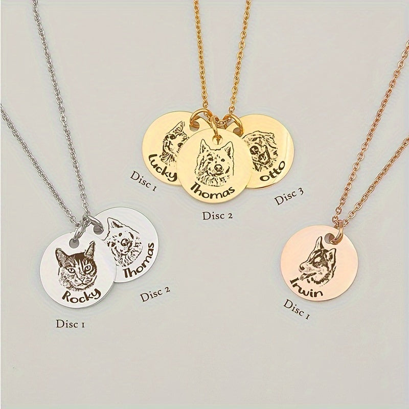 Paw Face Necklace