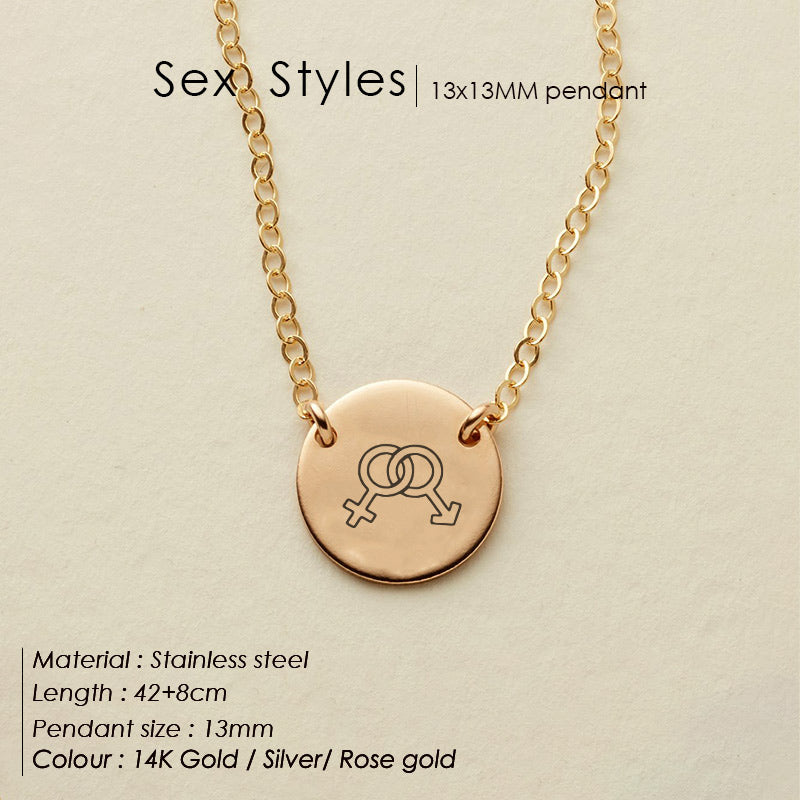 s** Pendant Necklace