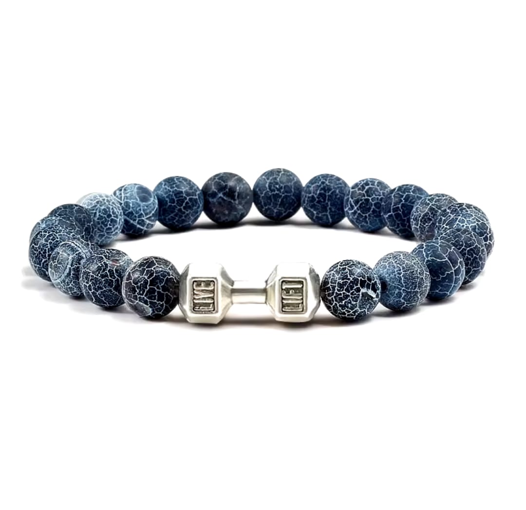 Dumbbell Bracelet Frozen for men