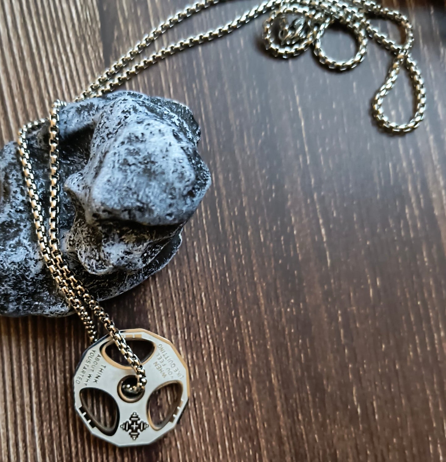 Weight Plate Necklace For Men