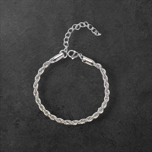 Twin Chain Bracelet For Men