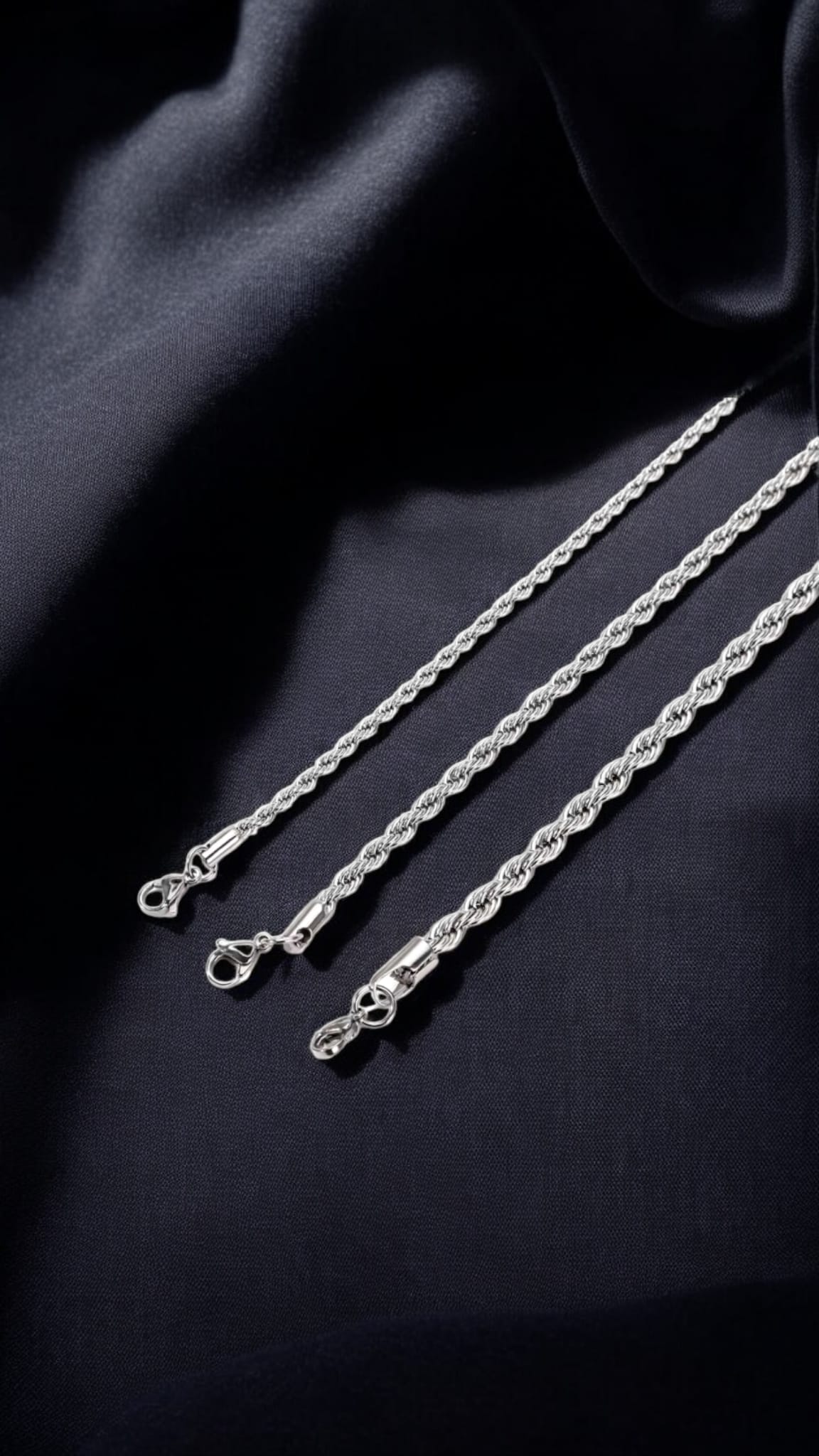 Twin Chain Bracelet For Men