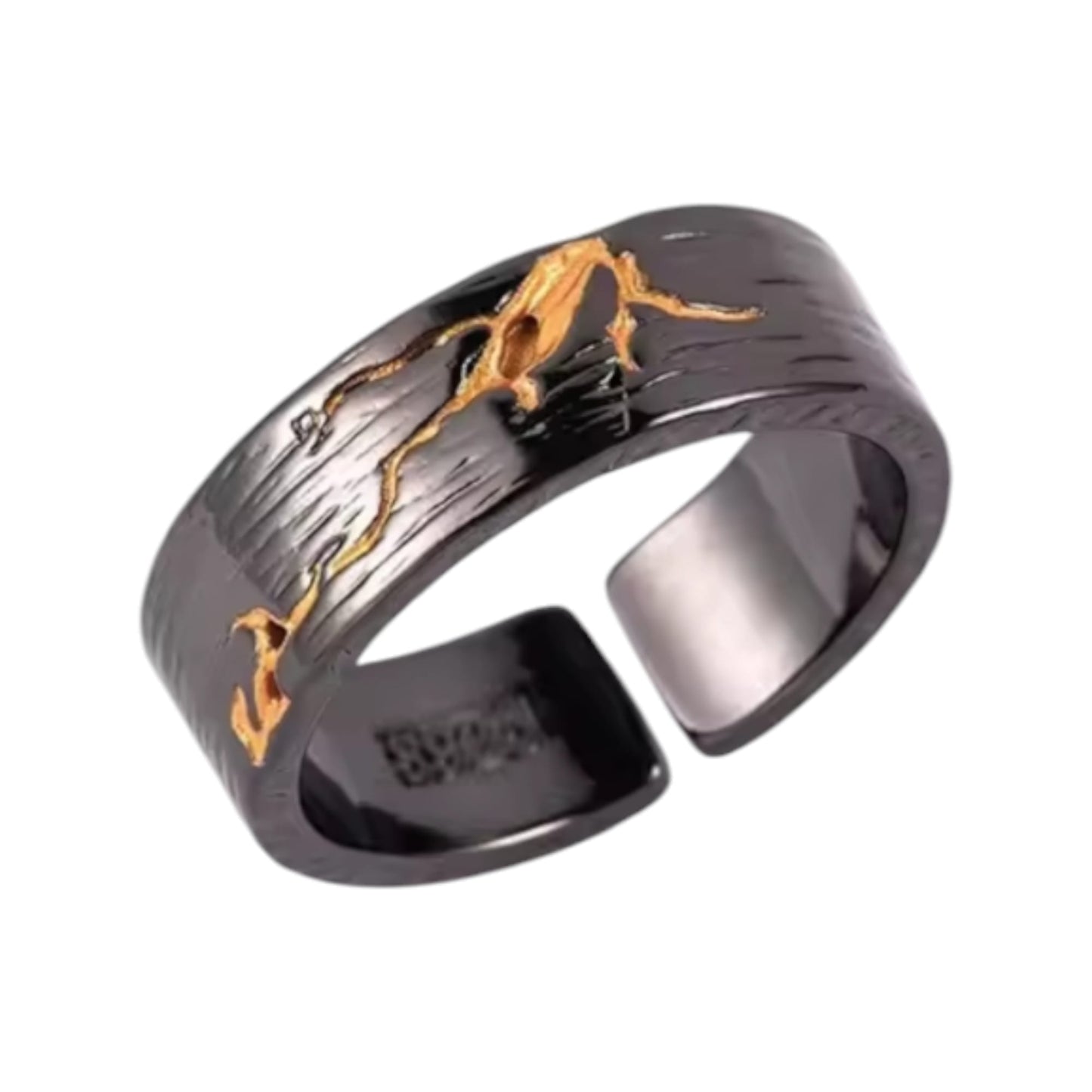 Gold River Ring For Men