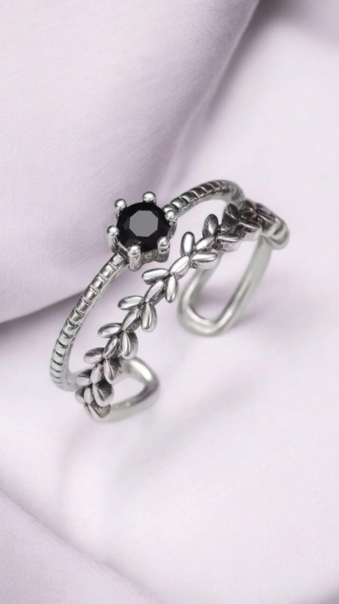 2 in 1 Ring for women