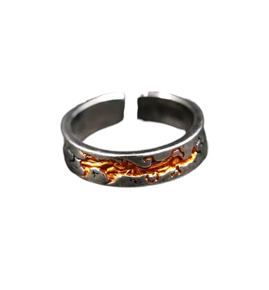 Gold River Ring For Men