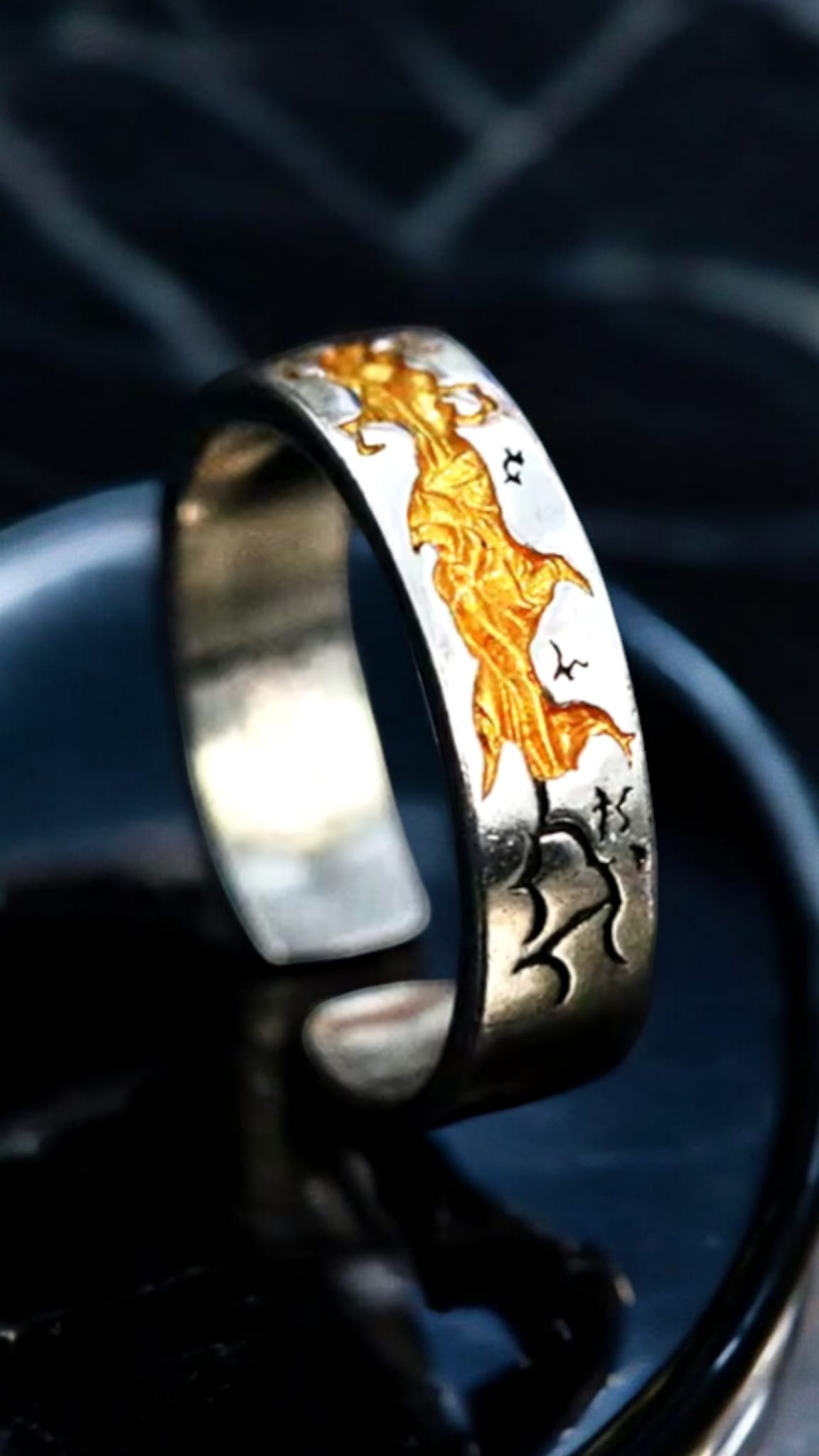 Gold River Ring For Men