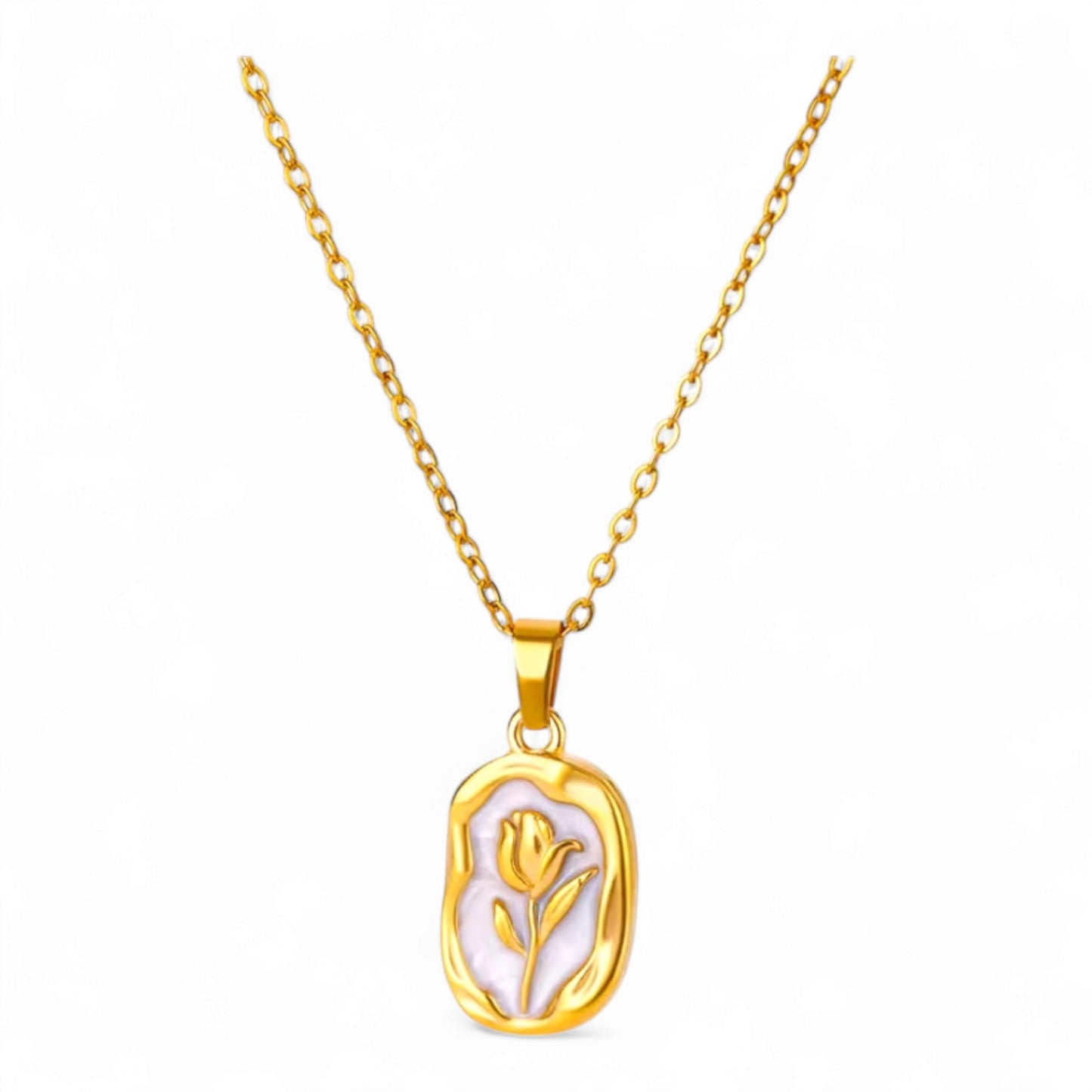 Rose Pendant Necklace For Women