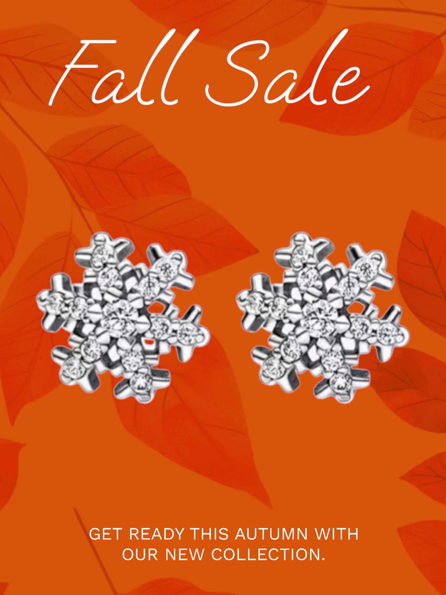 Snow Flake Earrings For Women