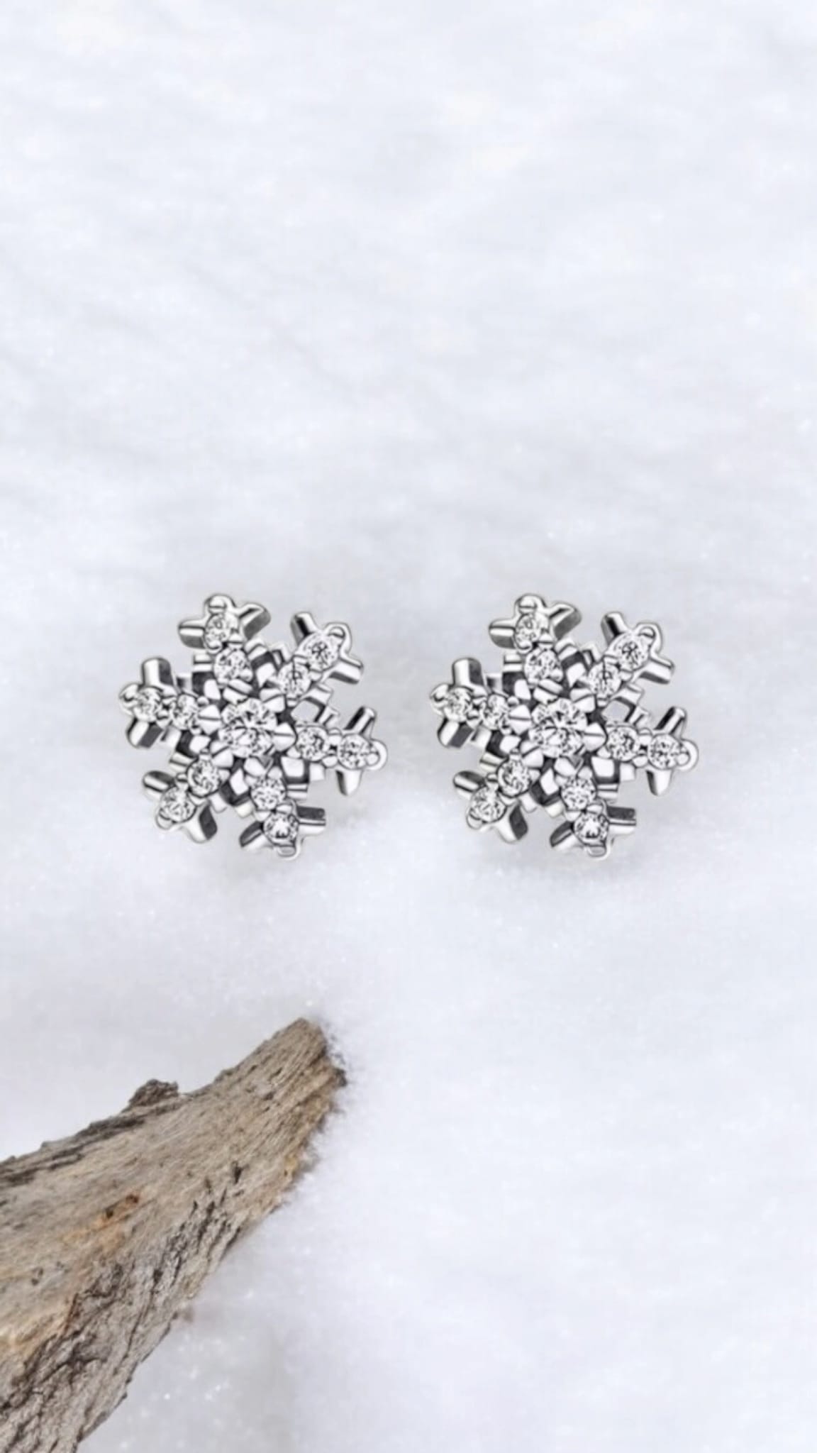 Snow Flake Earrings For Women