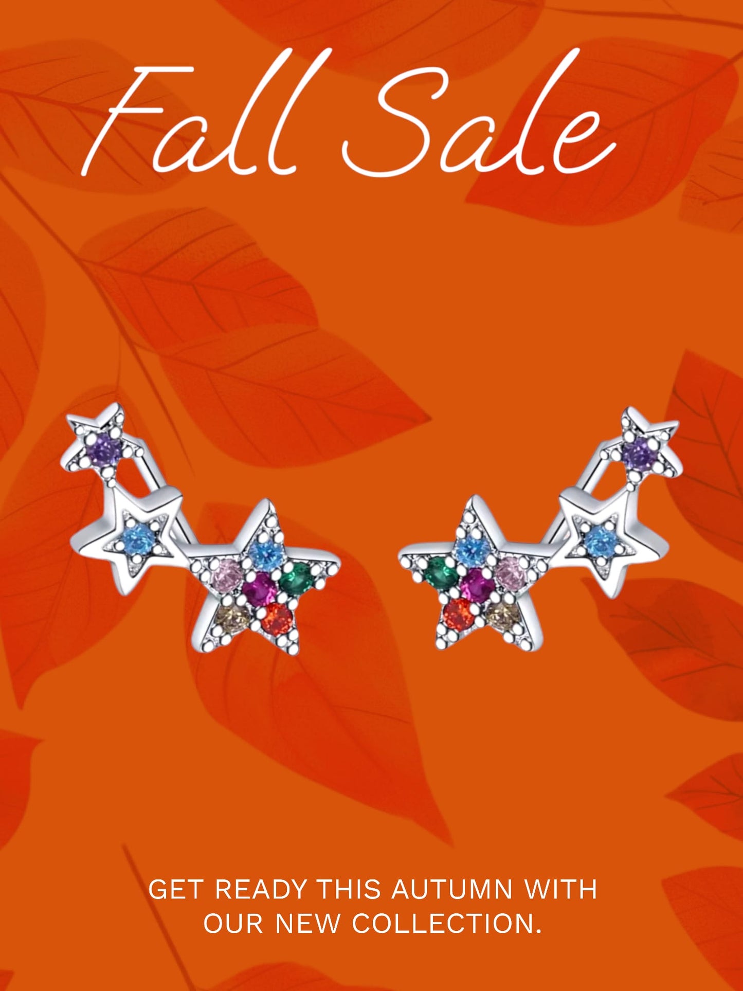 Multi Star Earrings For Women