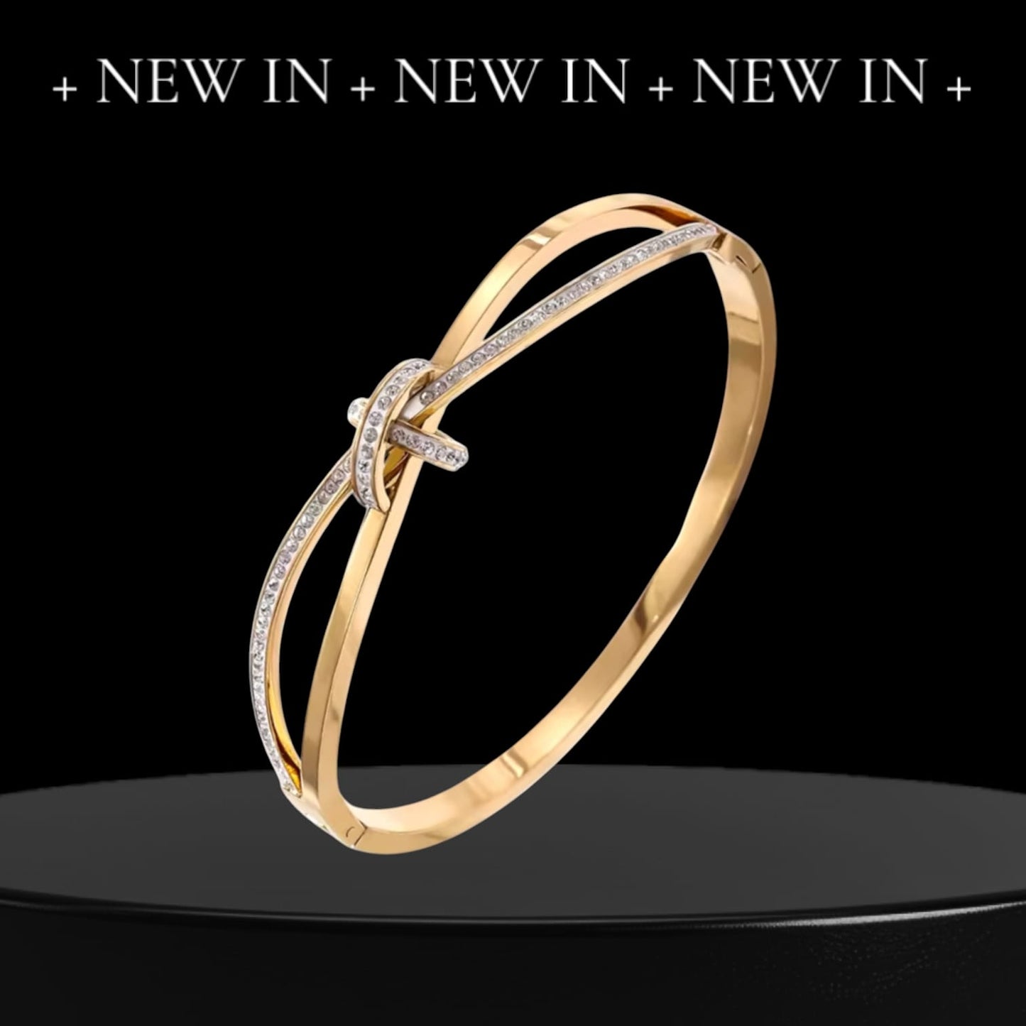 Knot Bangle Bracelet For Women