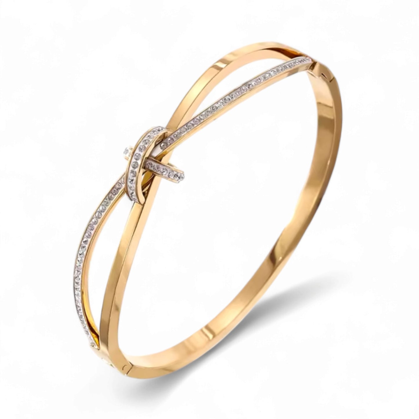 Knot Bangle Bracelet For Women