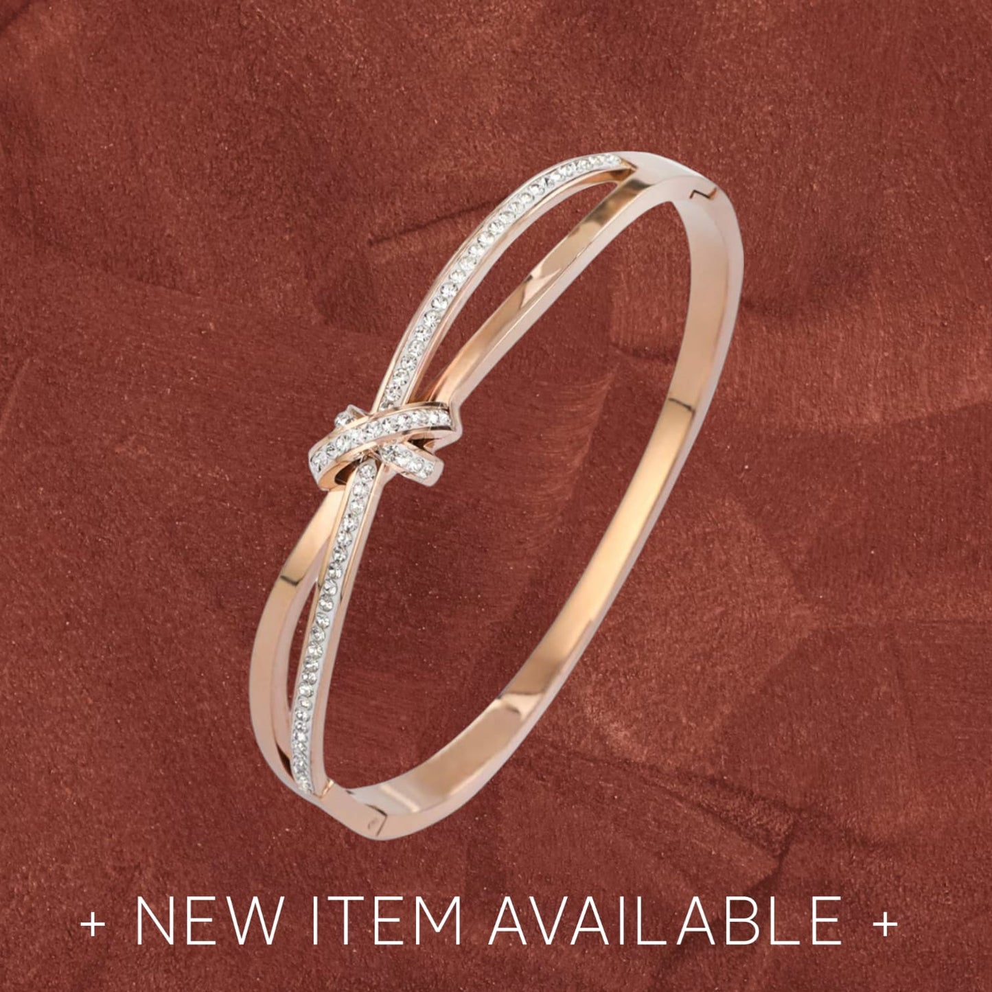 Knot Bangle Bracelet For Women