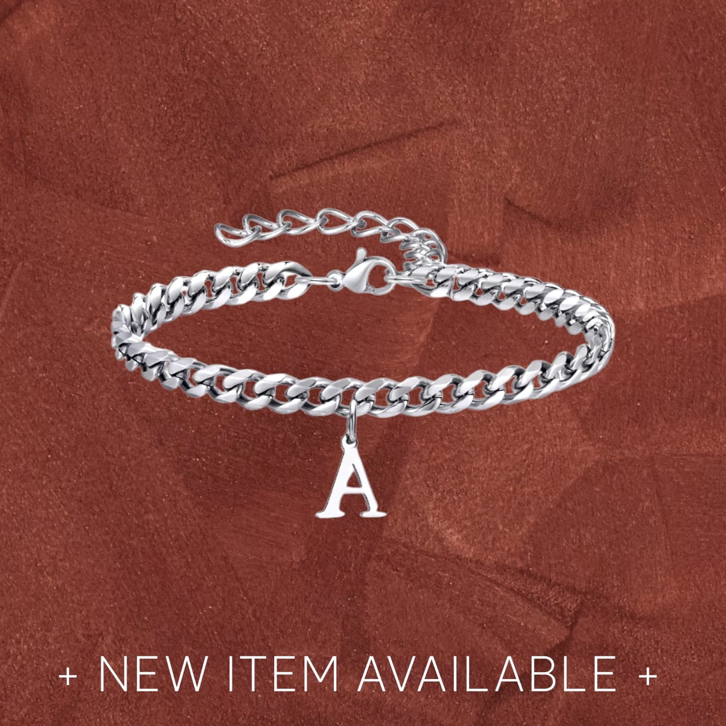 Initial Bracelet For Men