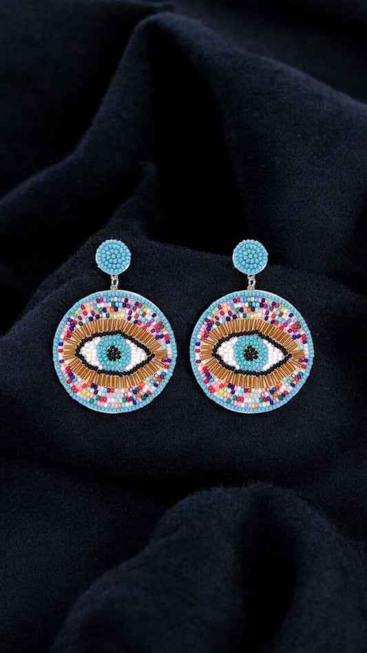 Handmade Eye Earrings For Women