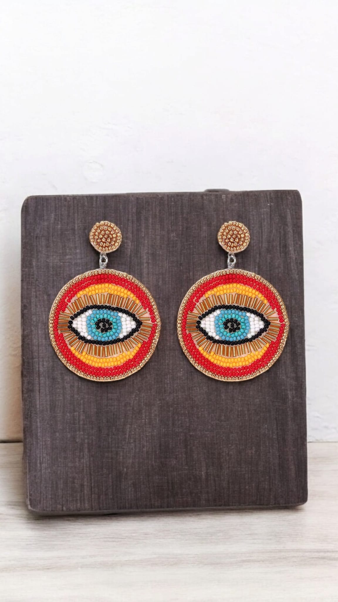 Handmade Eye Earrings For Women