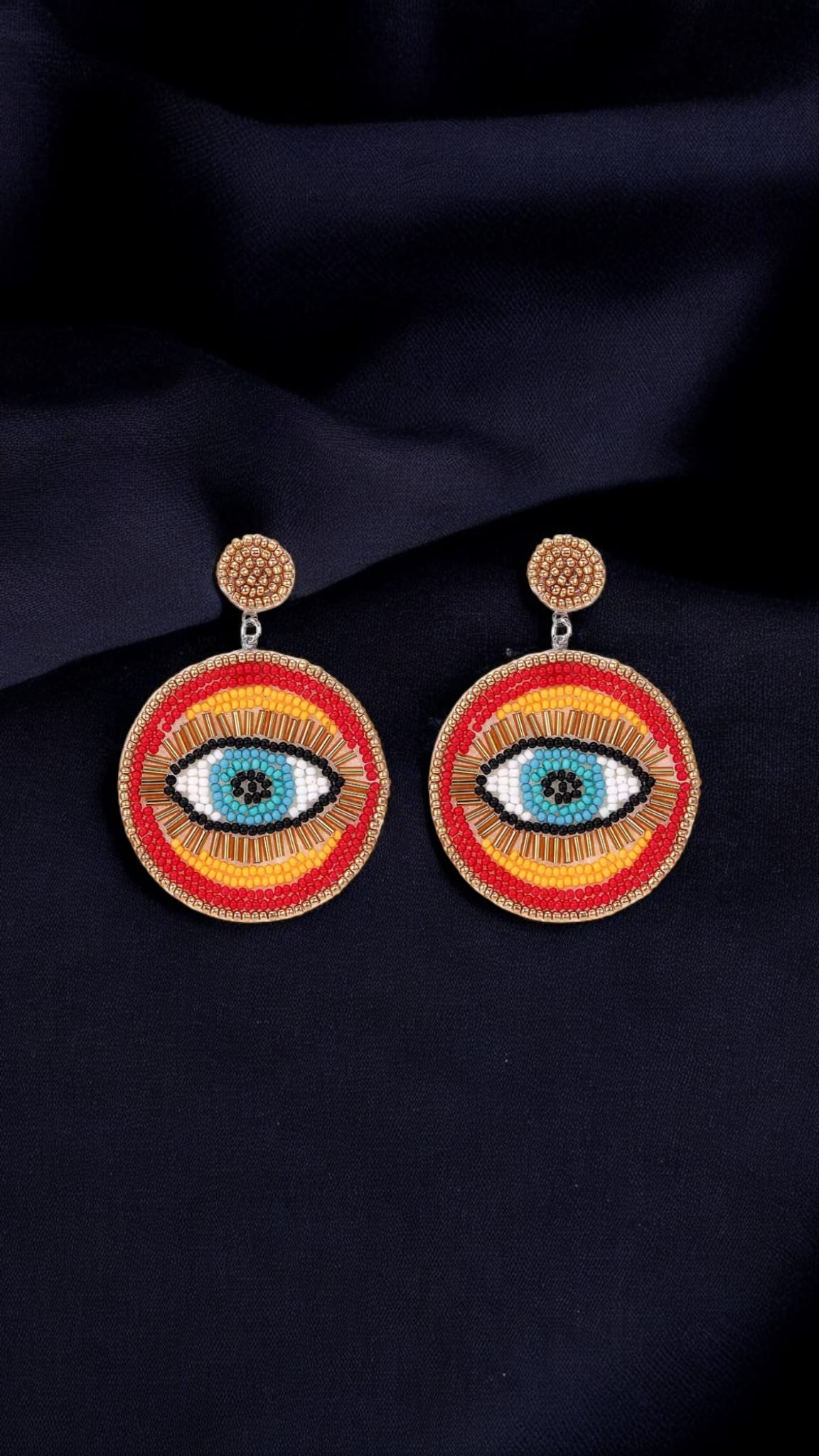 Handmade Eye Earrings For Women