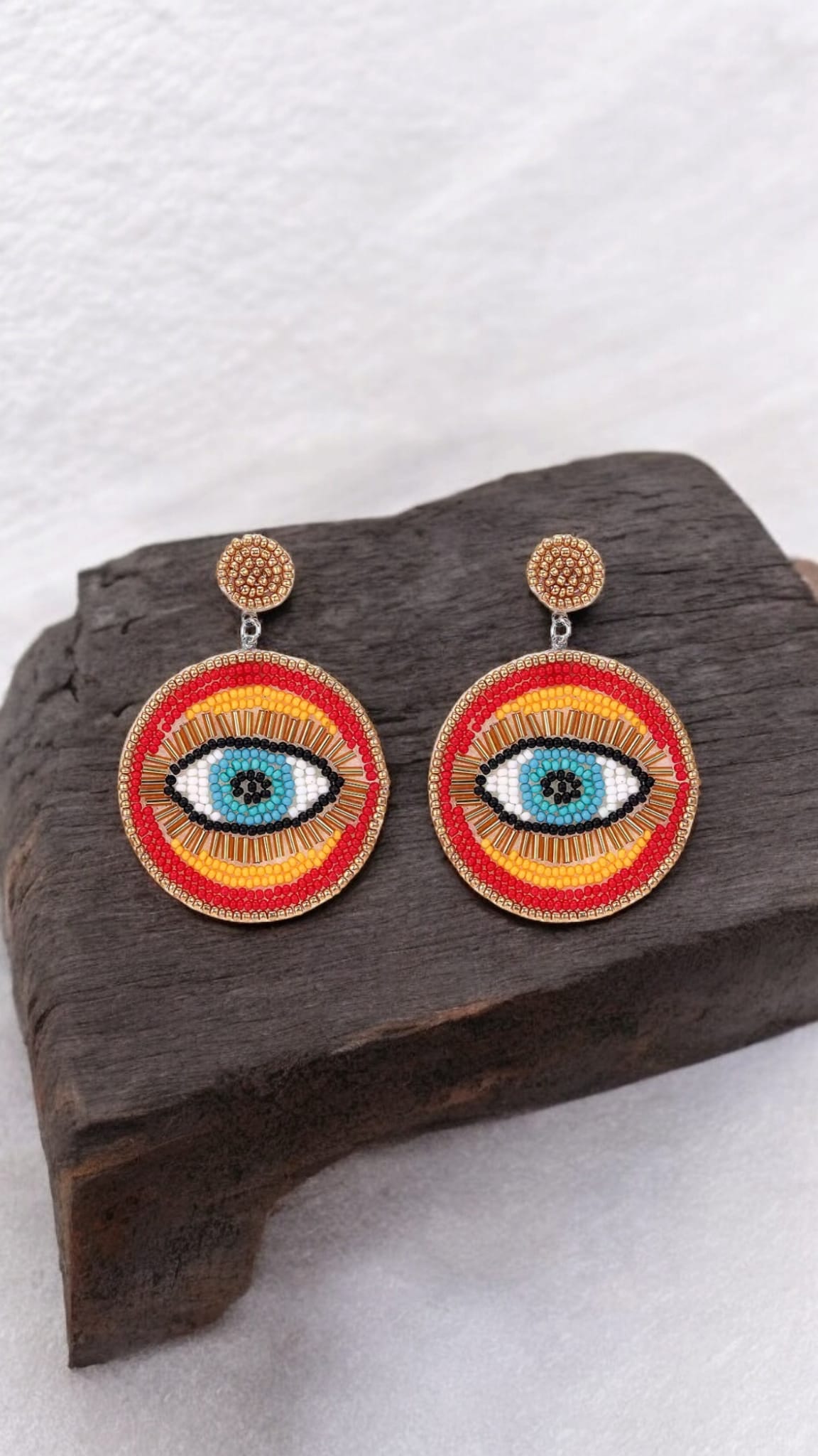 Handmade Eye Earrings For Women