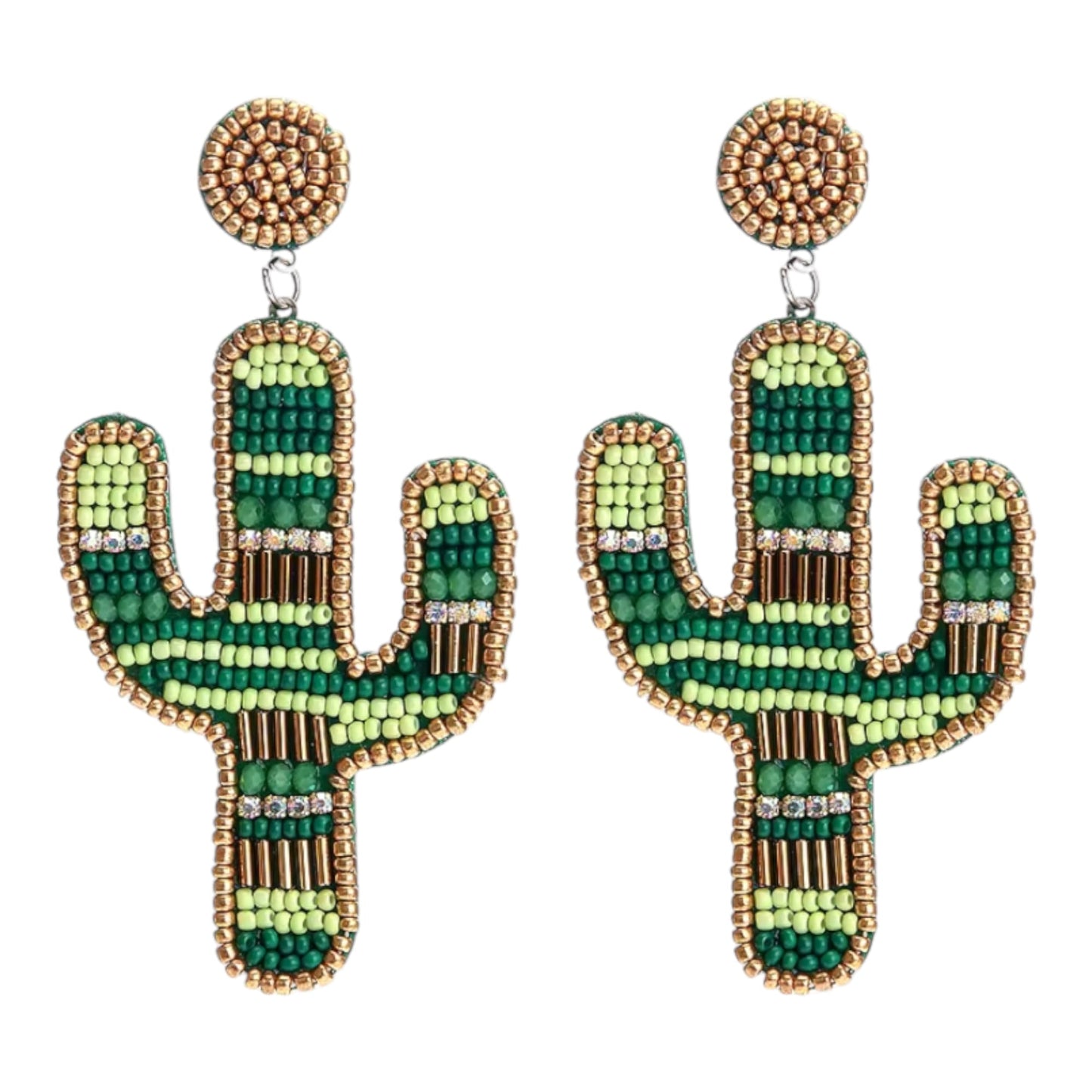 Handmade Cactus Earrings For Women