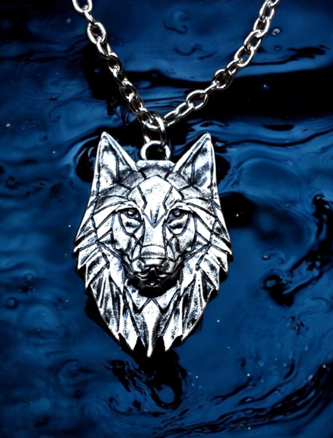 Wolf Pendant Necklace For Men