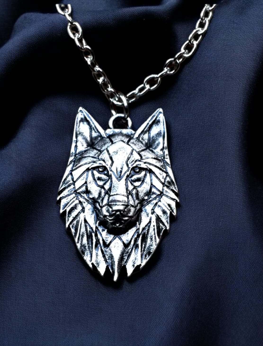 Wolf Pendant Necklace For Men