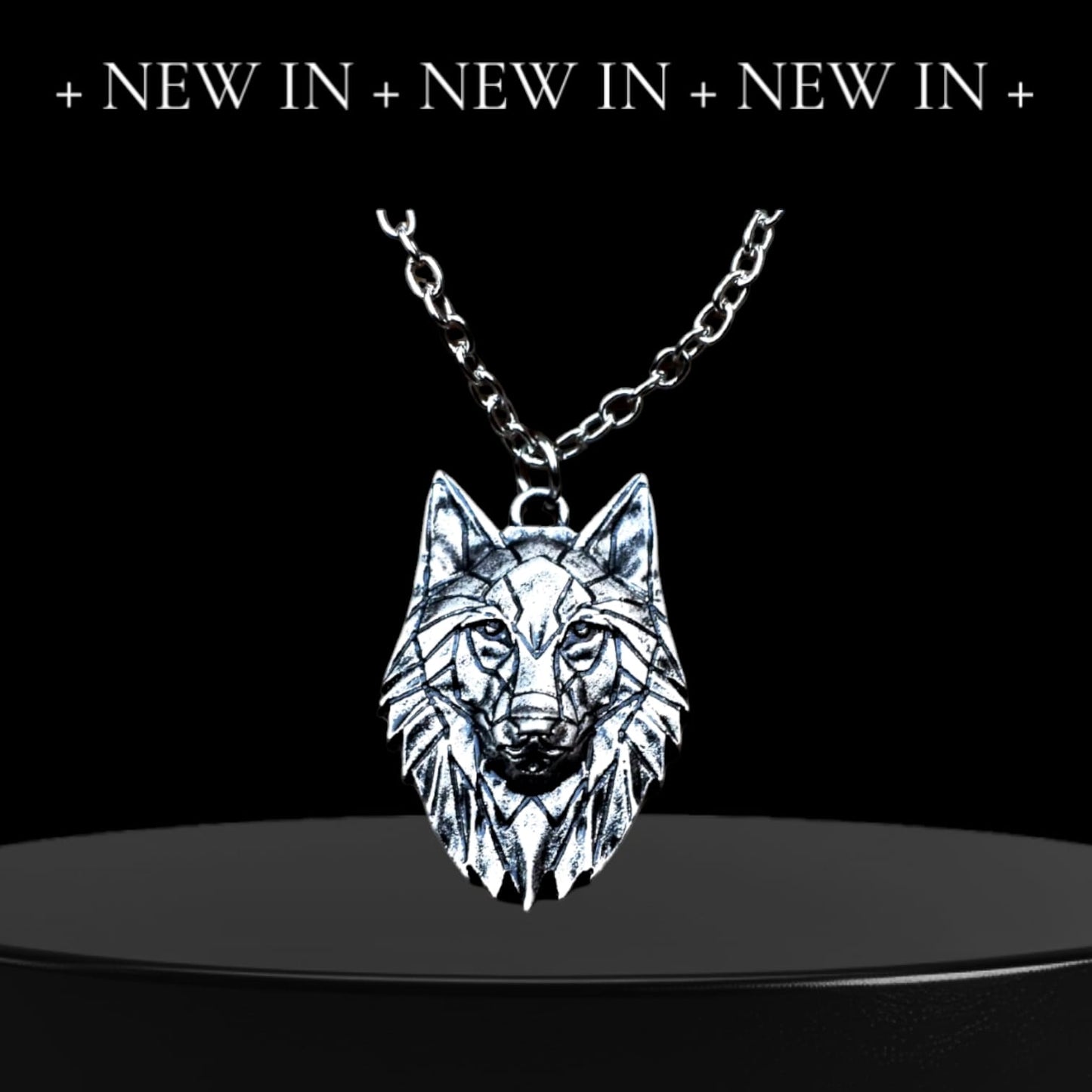 Wolf Pendant Necklace For Men