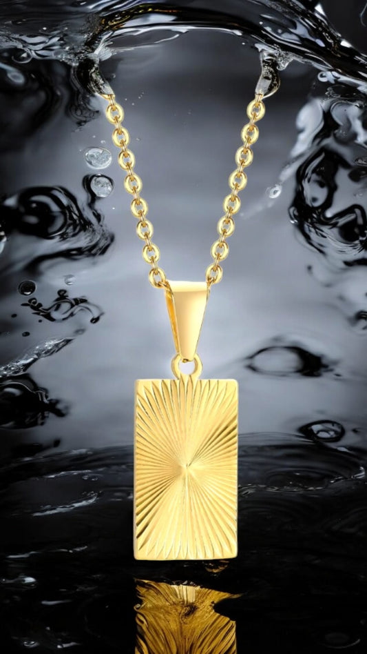 Multi-shape Pendant Necklace For Men