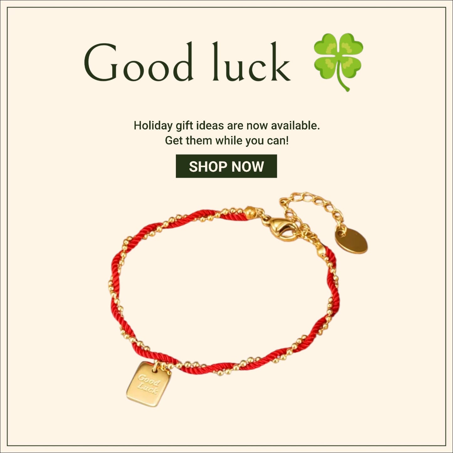 Good-luck Bracelet For Women