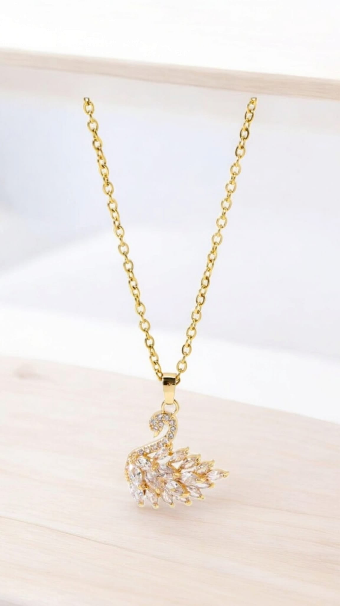 Duck Pendant Necklace For Women