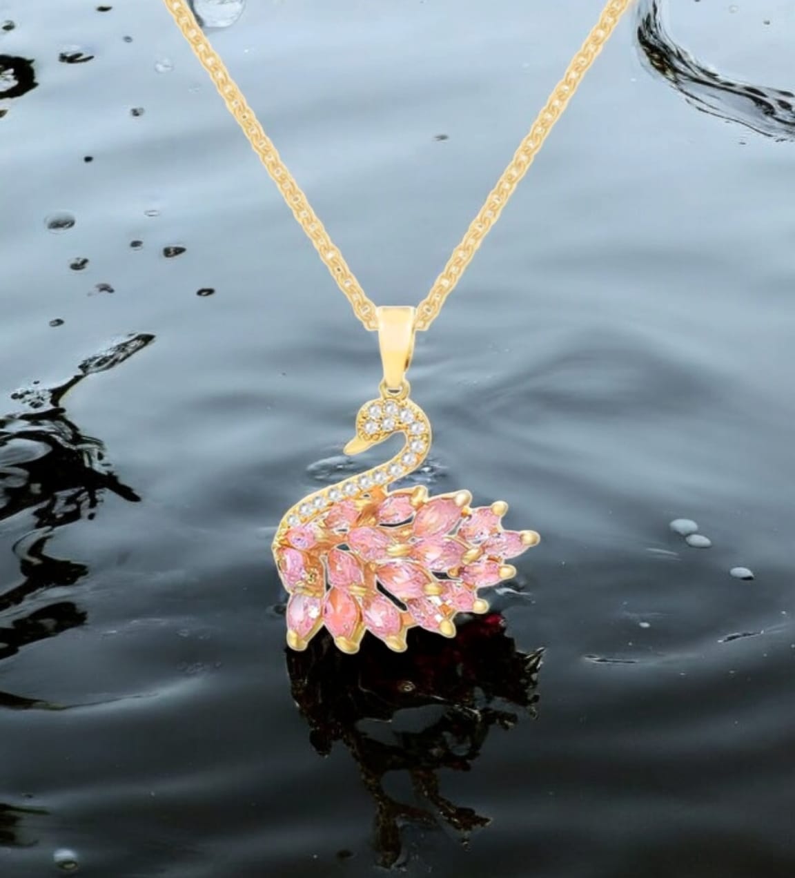 Duck Pendant Necklace For Women