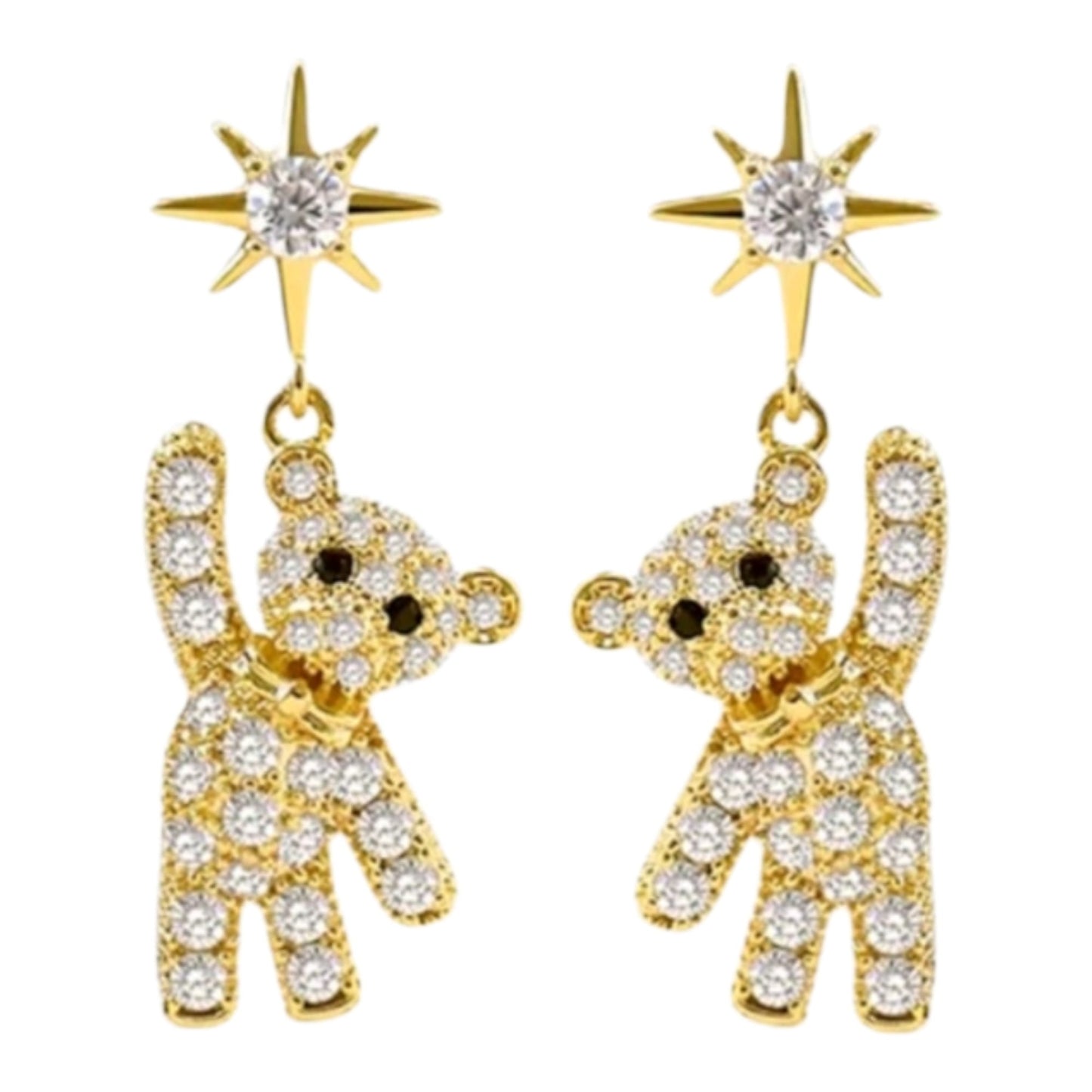 Teddy Bear Earrings For Women