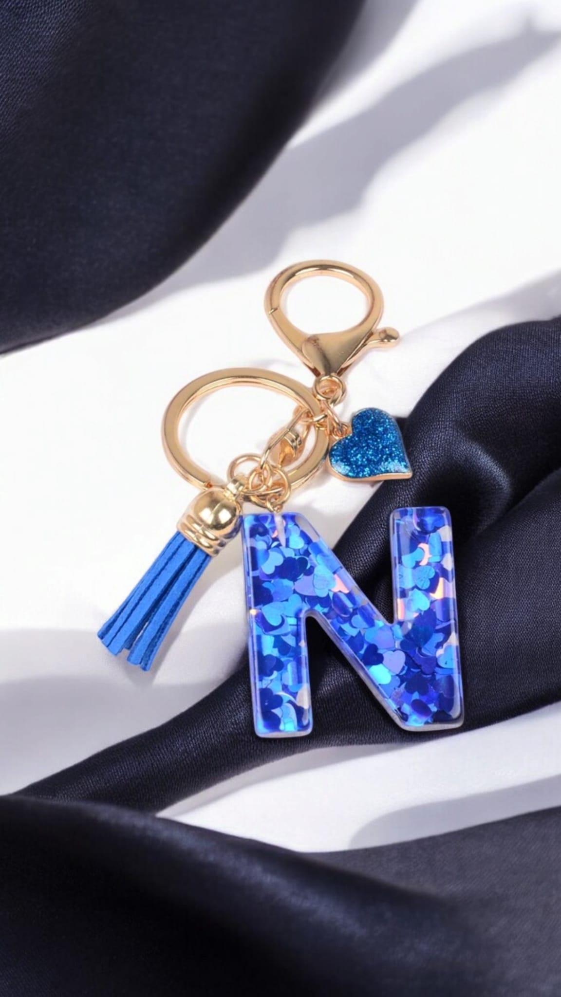 Initials Keychain