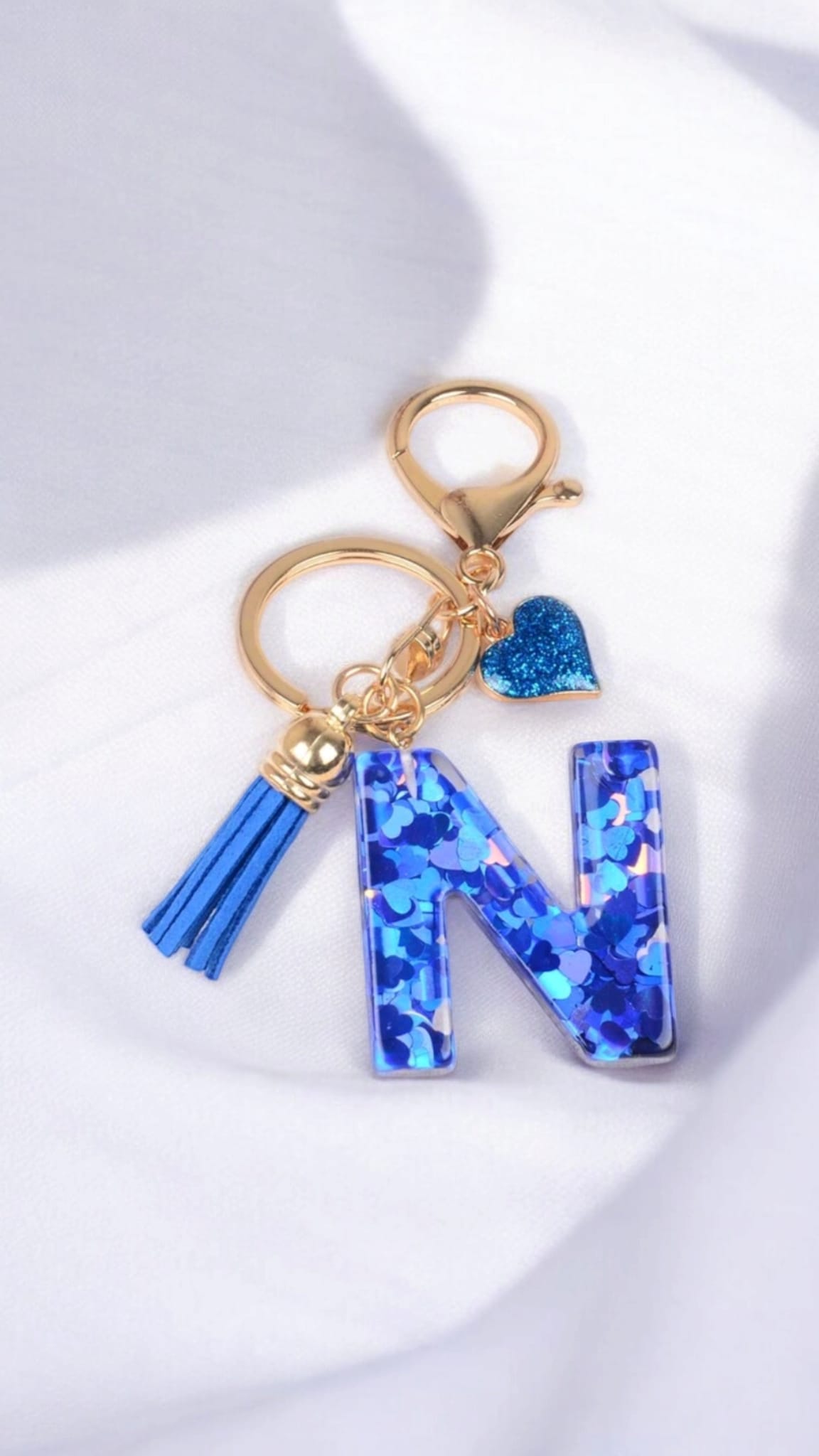 Initials Keychain