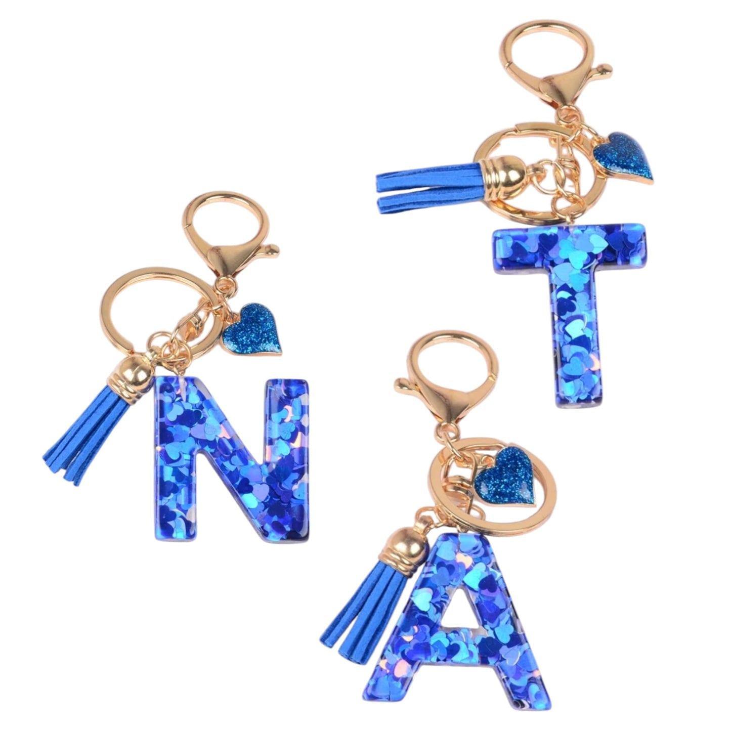 Initials Keychain