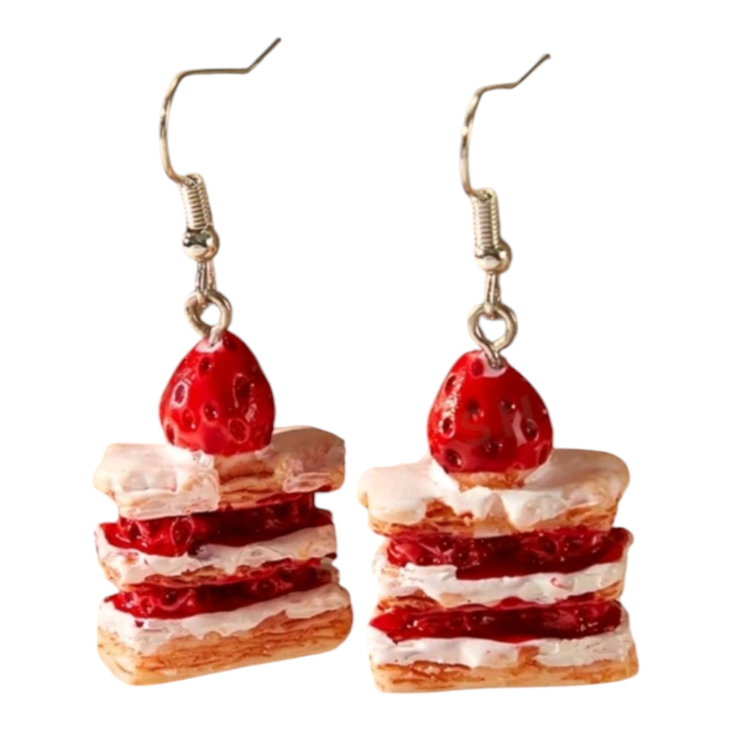 Strawberry Cheesecake Earrings For Women