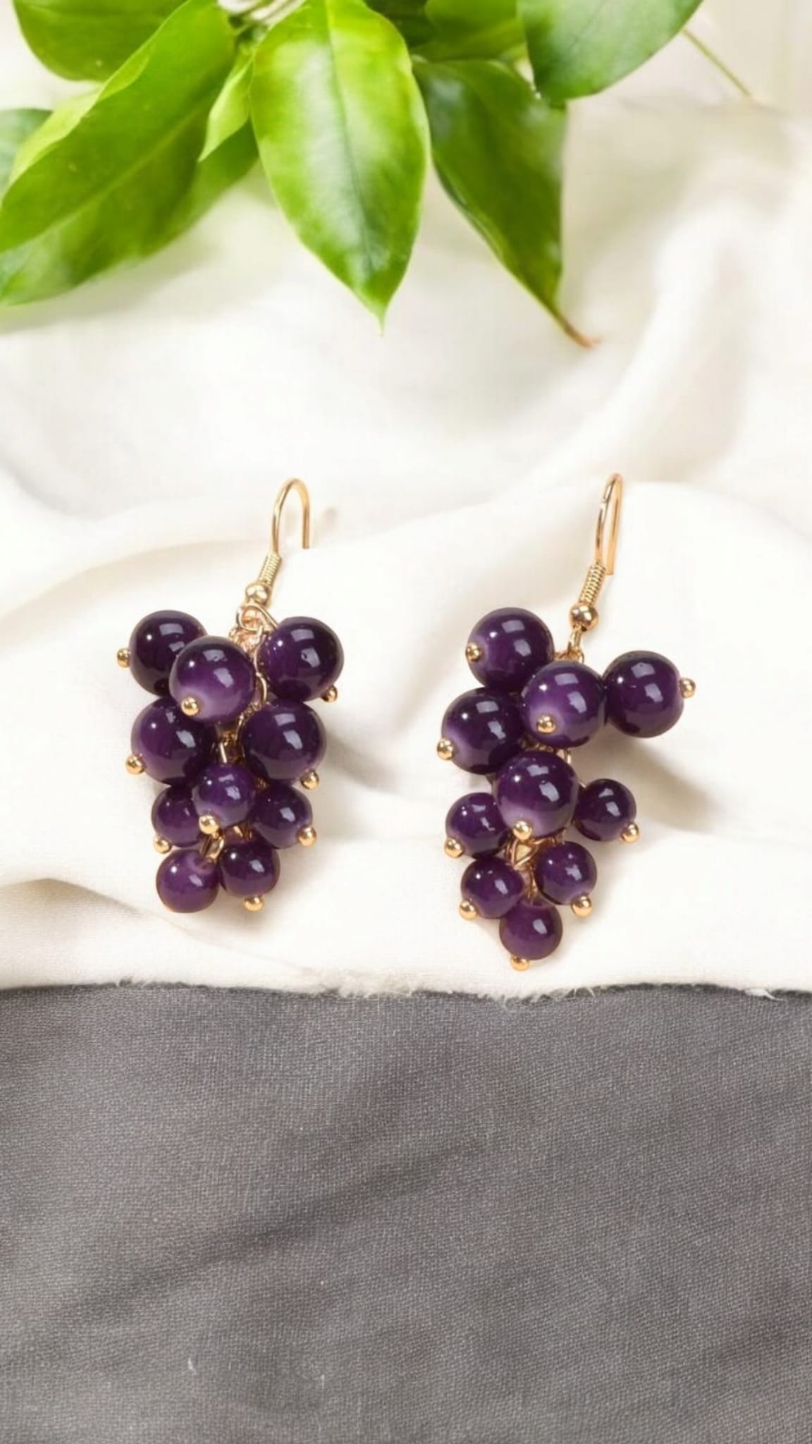 Grape Earrings For Women