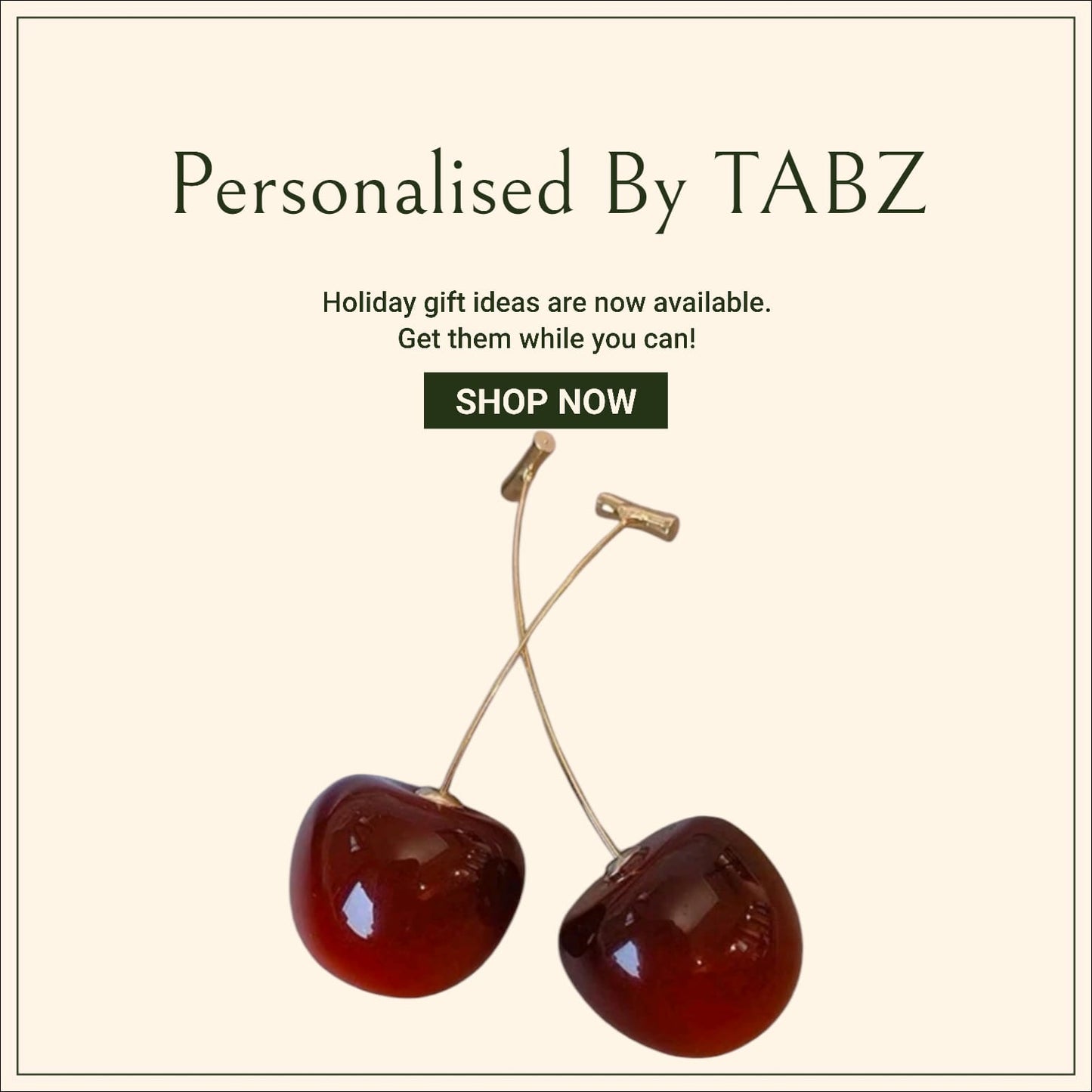 Cherry Earrings For Women