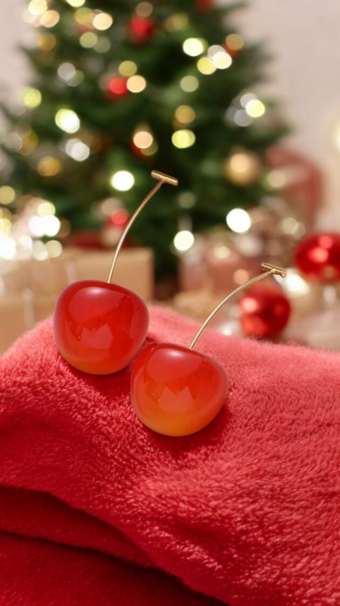 Cherry Earrings For Women