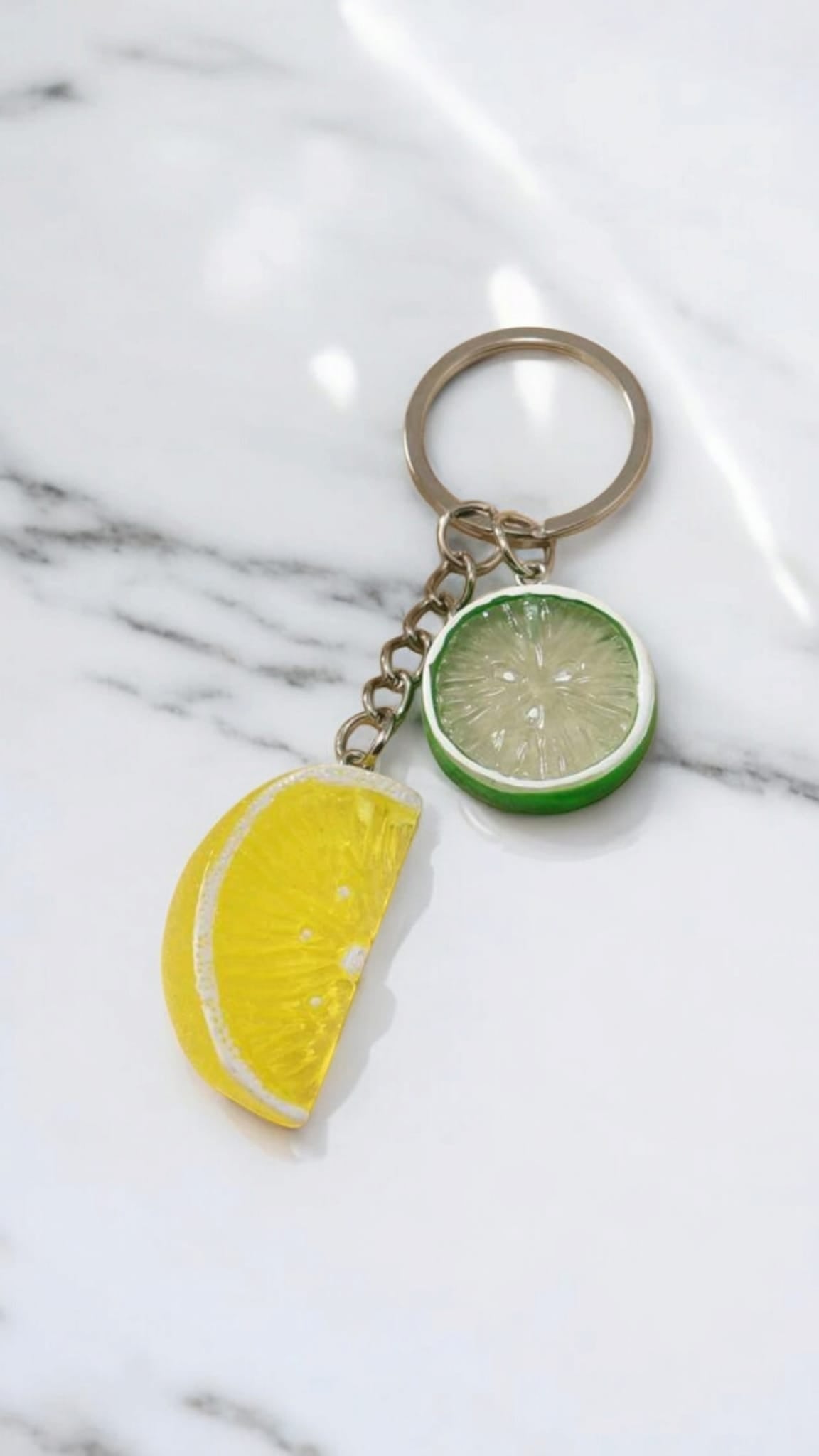 Lemon Keychain