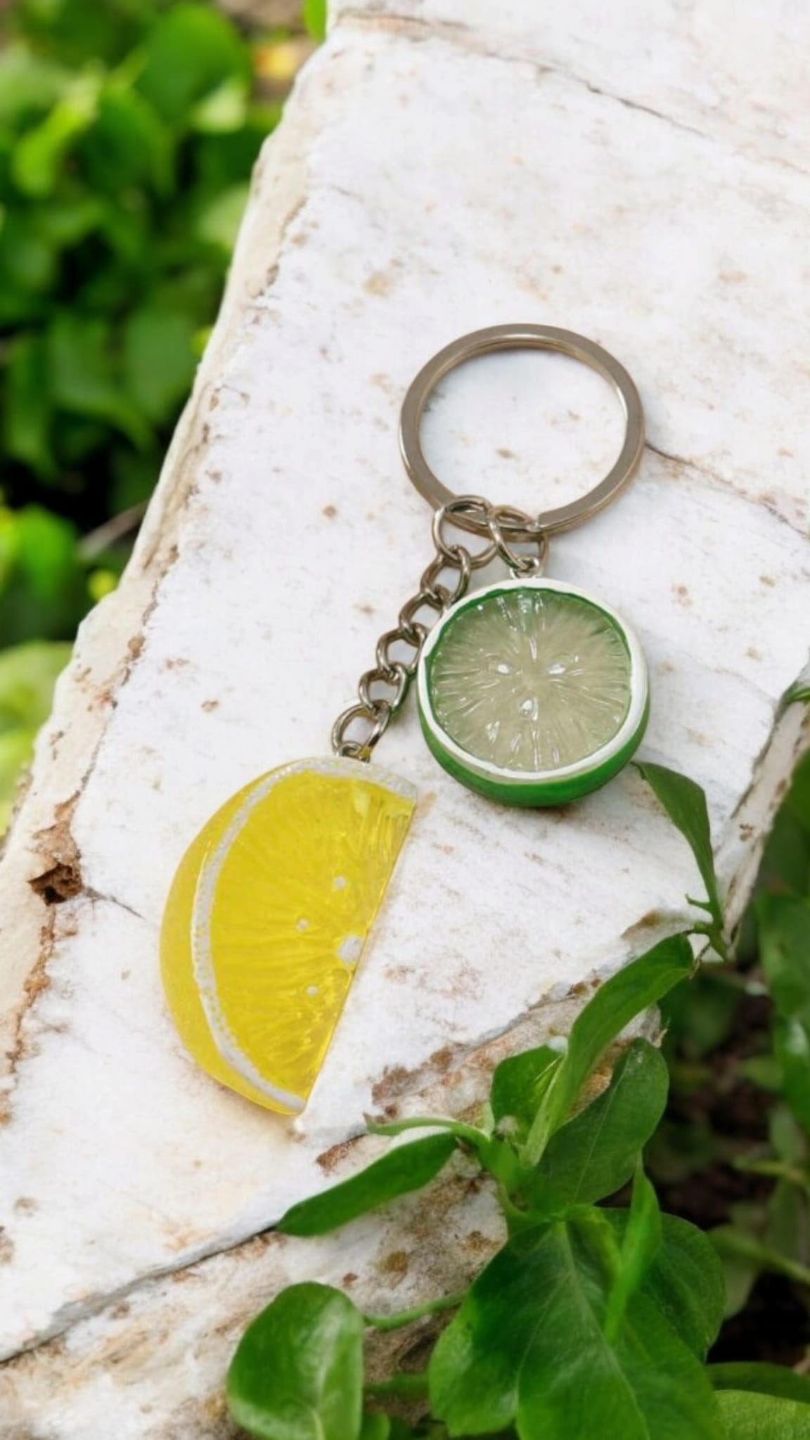 Lemon Keychain