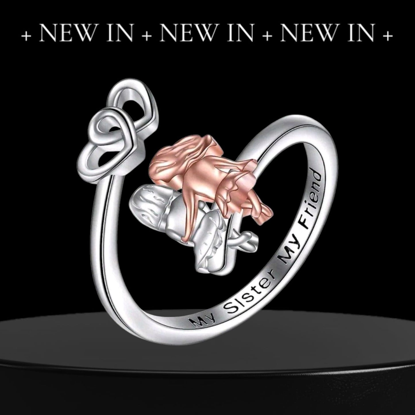 Sister Friendship Ring For Women