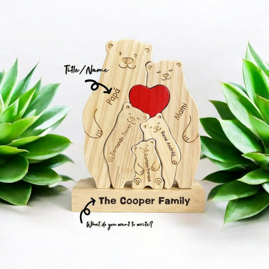 Personalized Bear Family