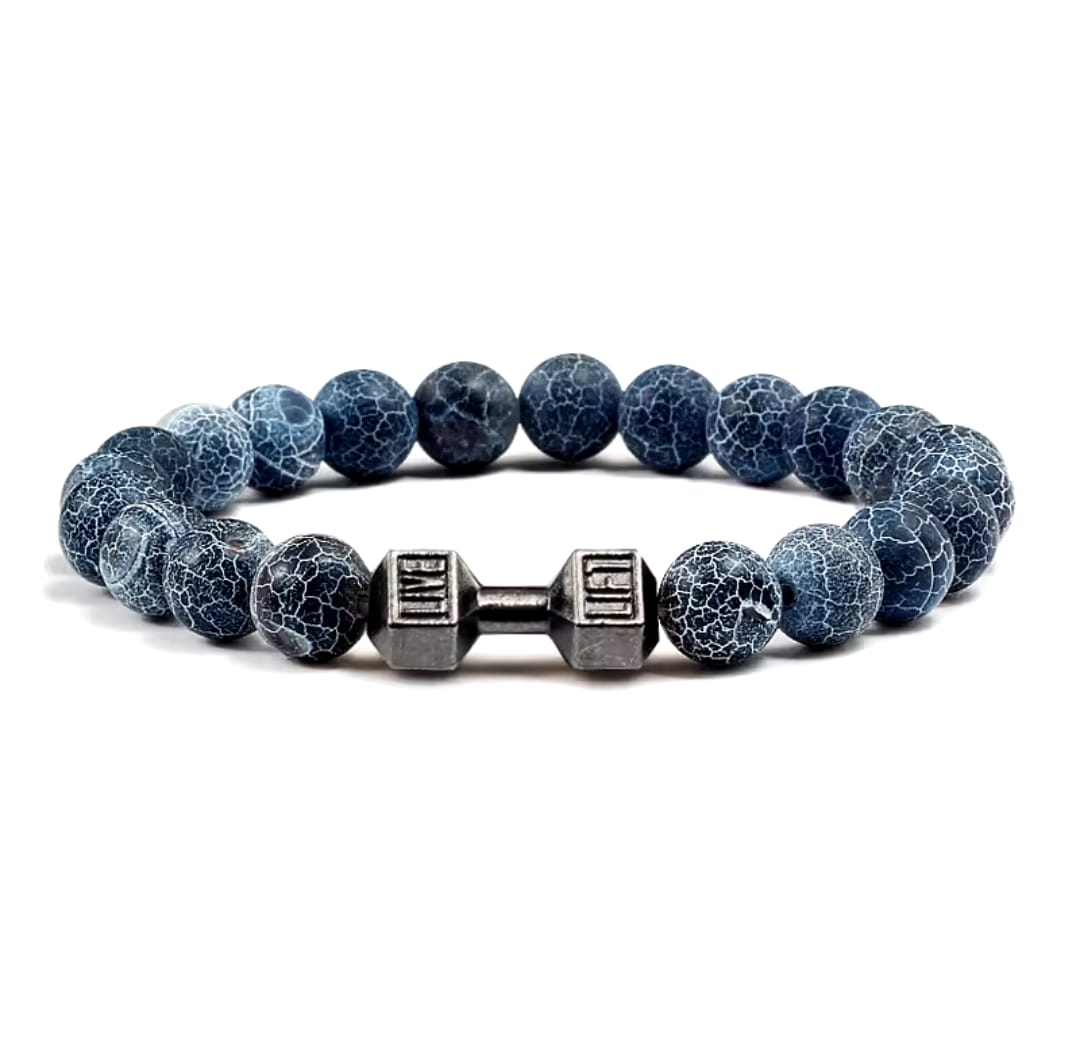 Dumbbell Bracelet Frozen for men